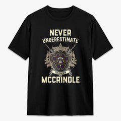 McCrindle Tartan Crest 2D T-shirt - Never Underestimate Style