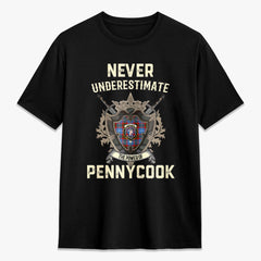 Pennycook Tartan Crest 2D T-shirt - Never Underestimate Style