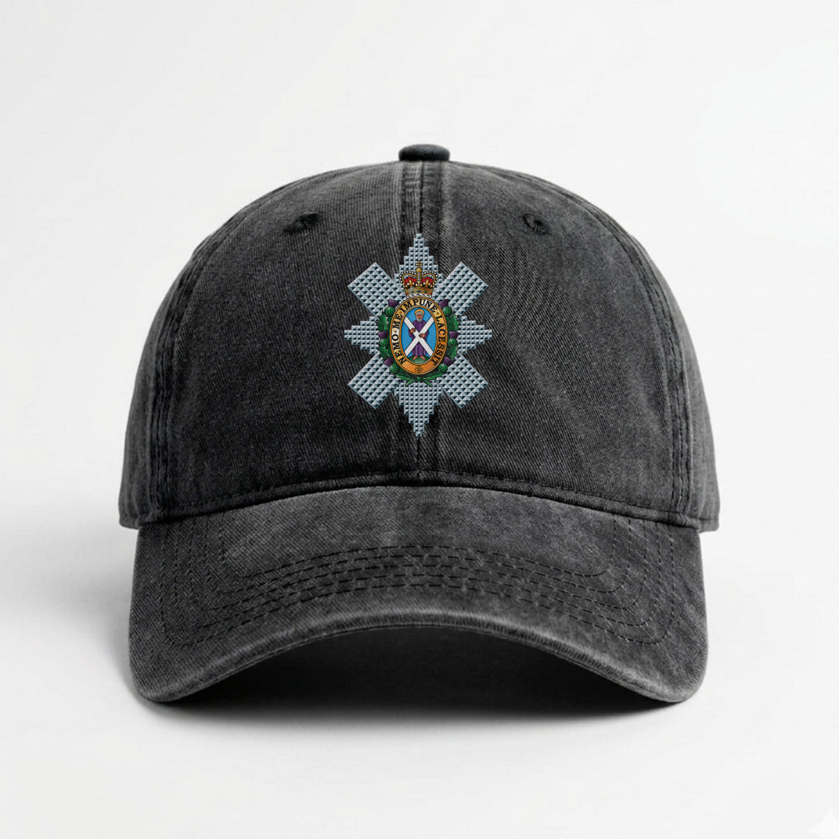 Black Watch Crest Washed Classic Cap