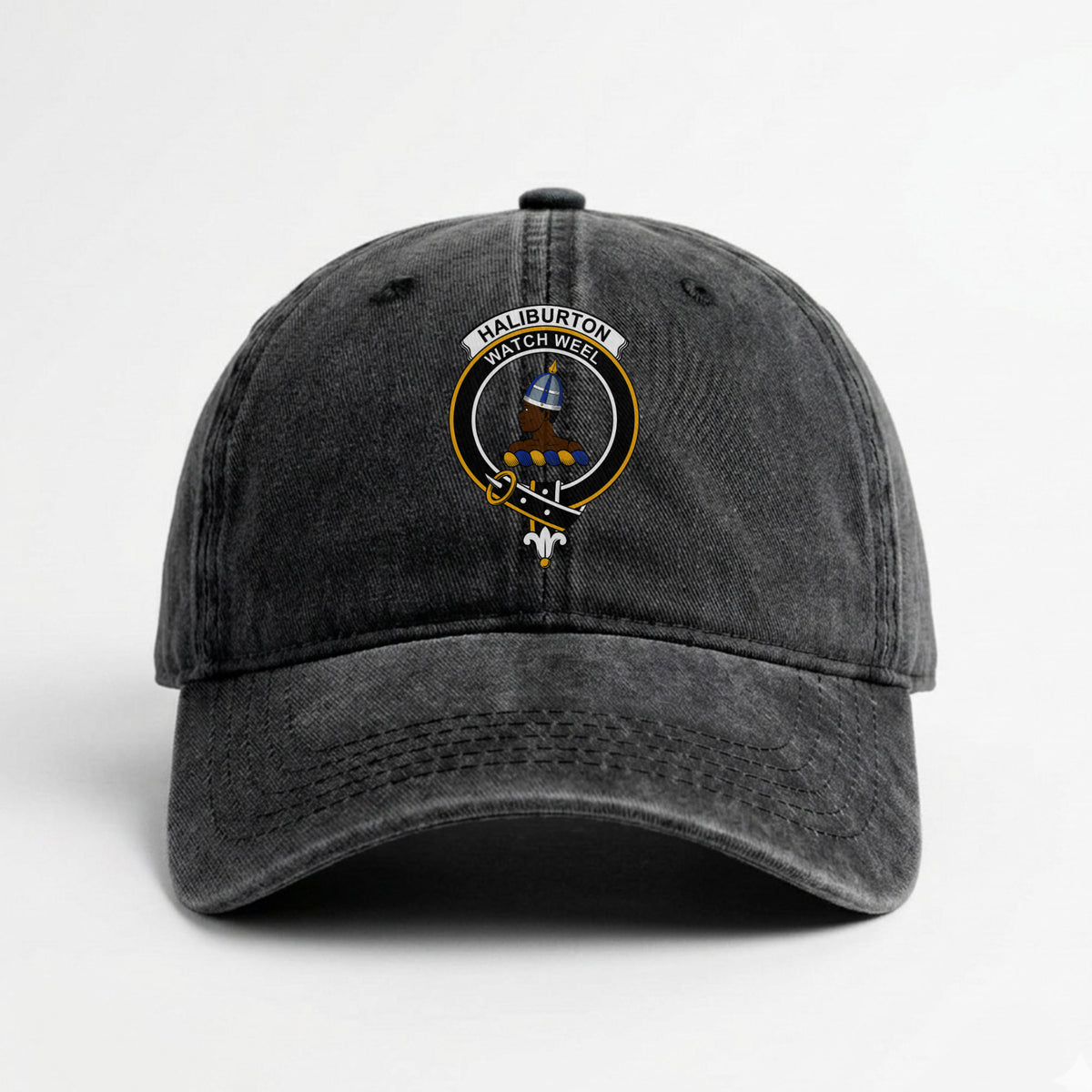 Haliburton Crest Washed Classic Cap