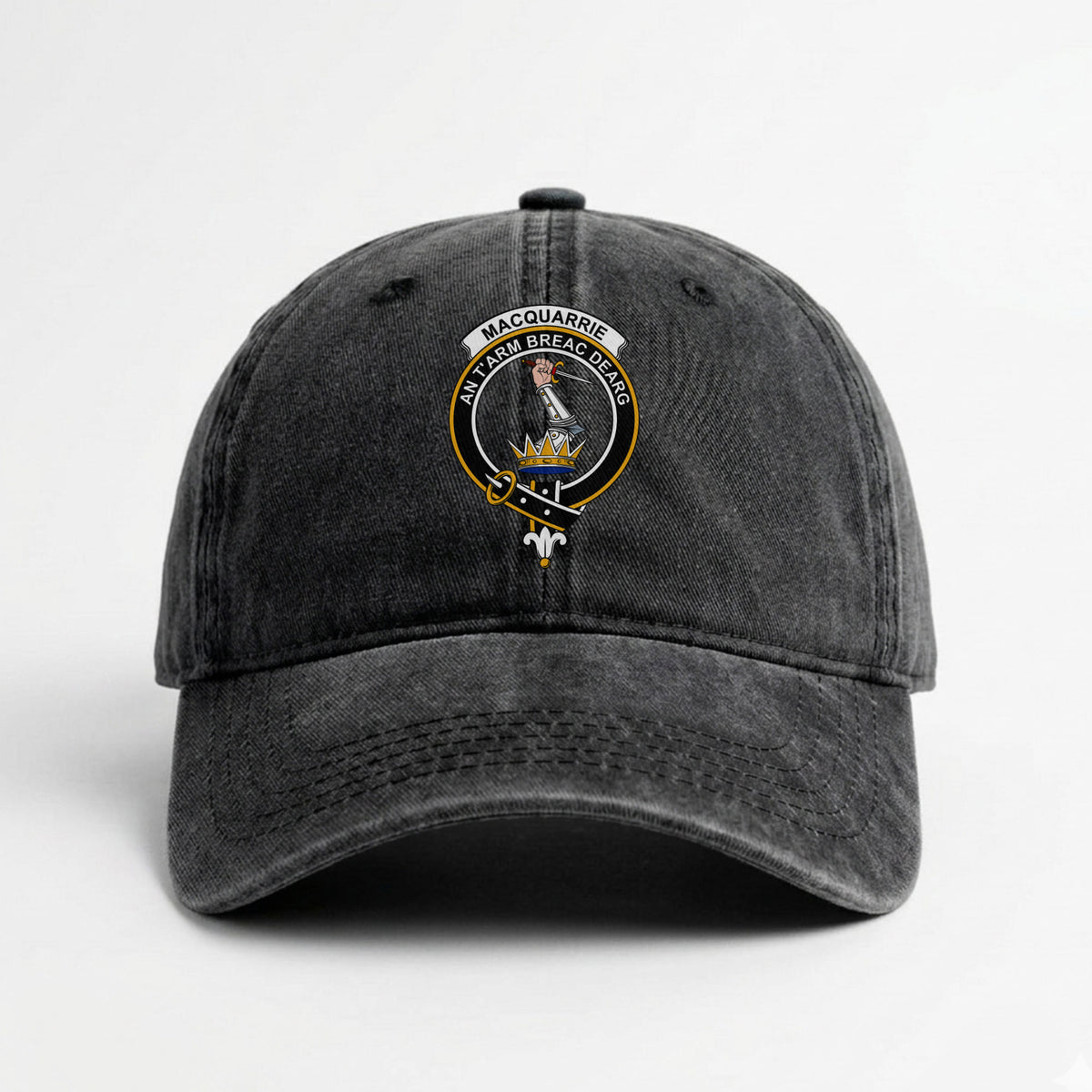 MacQuarrie Crest Washed Classic Cap