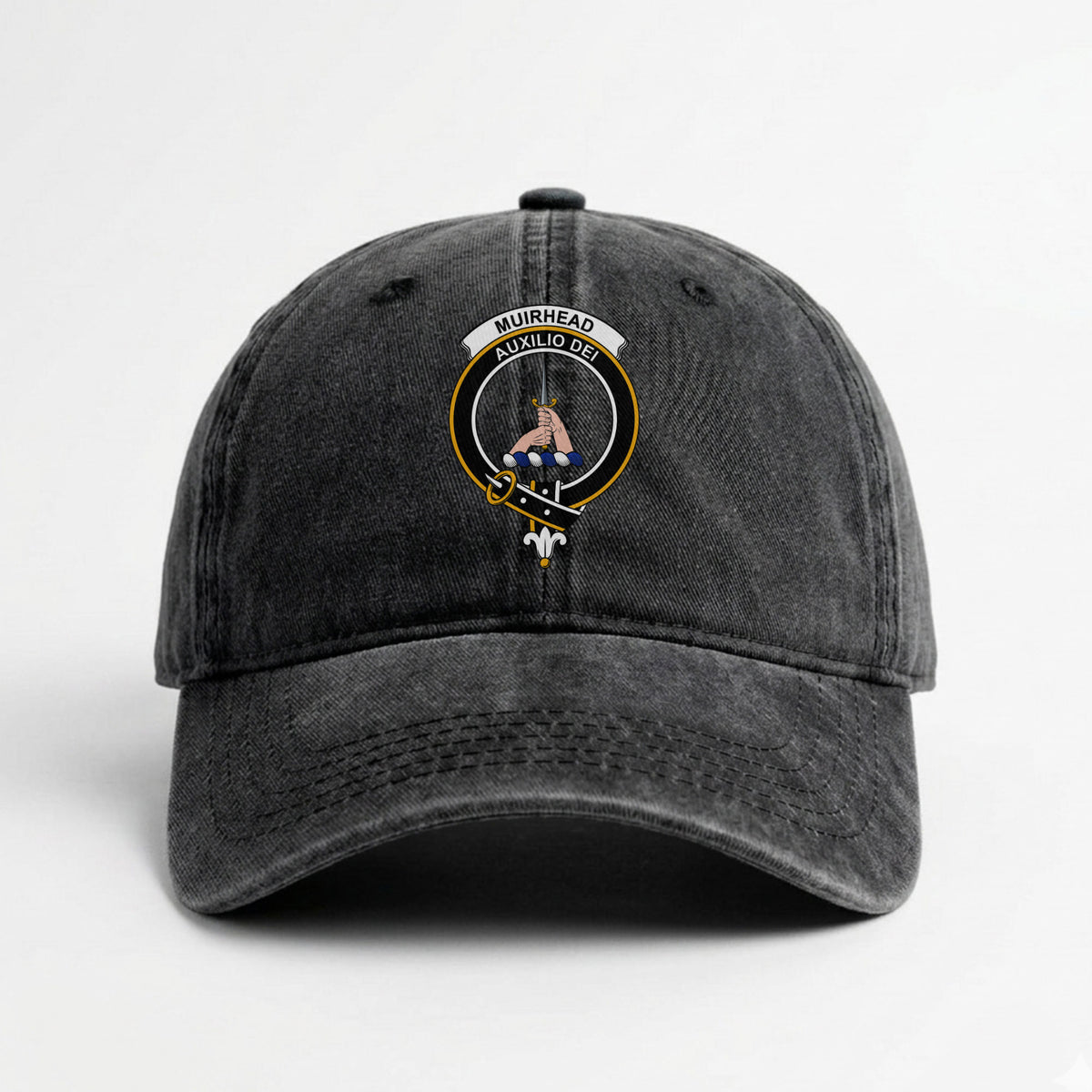 Muirhead Crest Washed Classic Cap