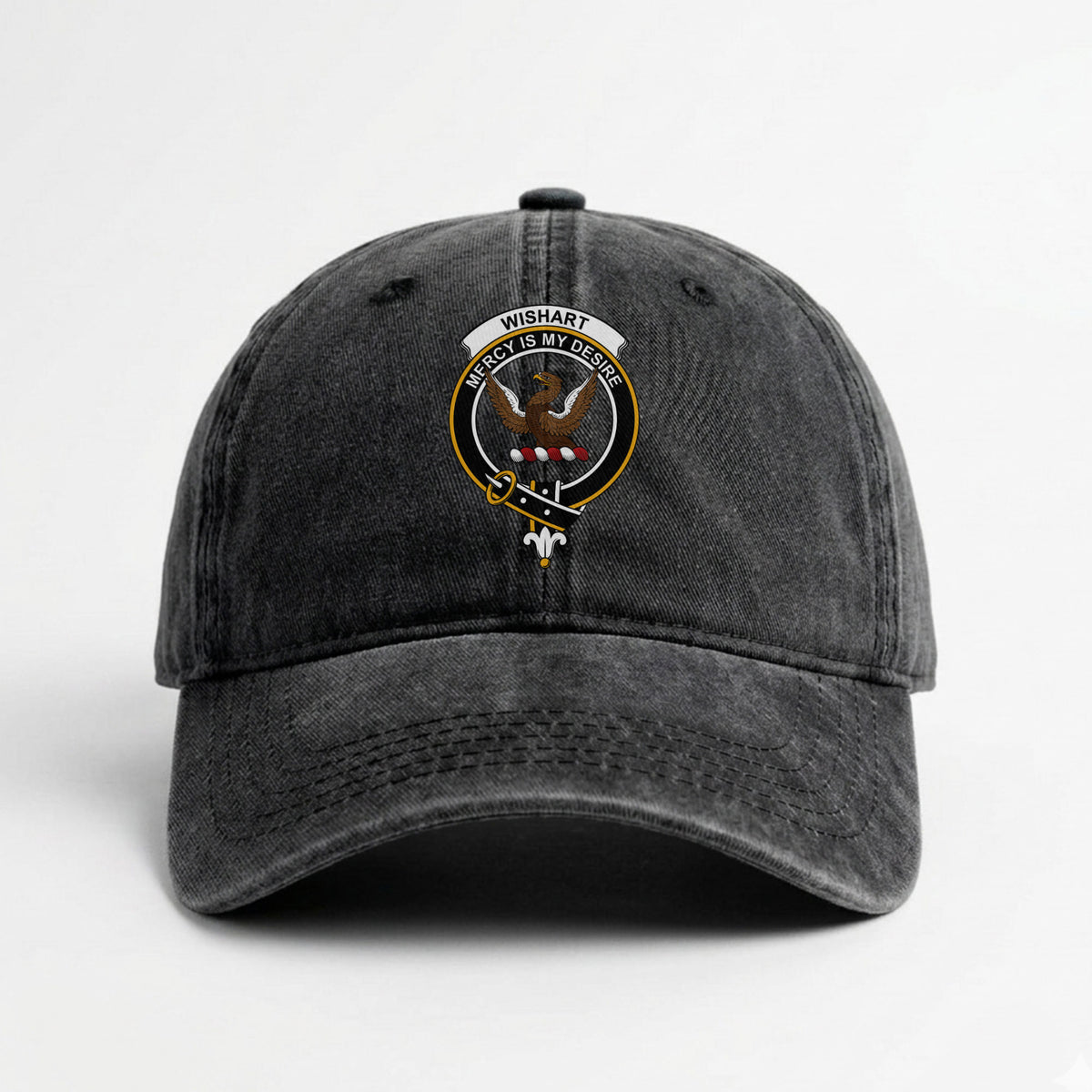 Wishart Crest Washed Classic Cap
