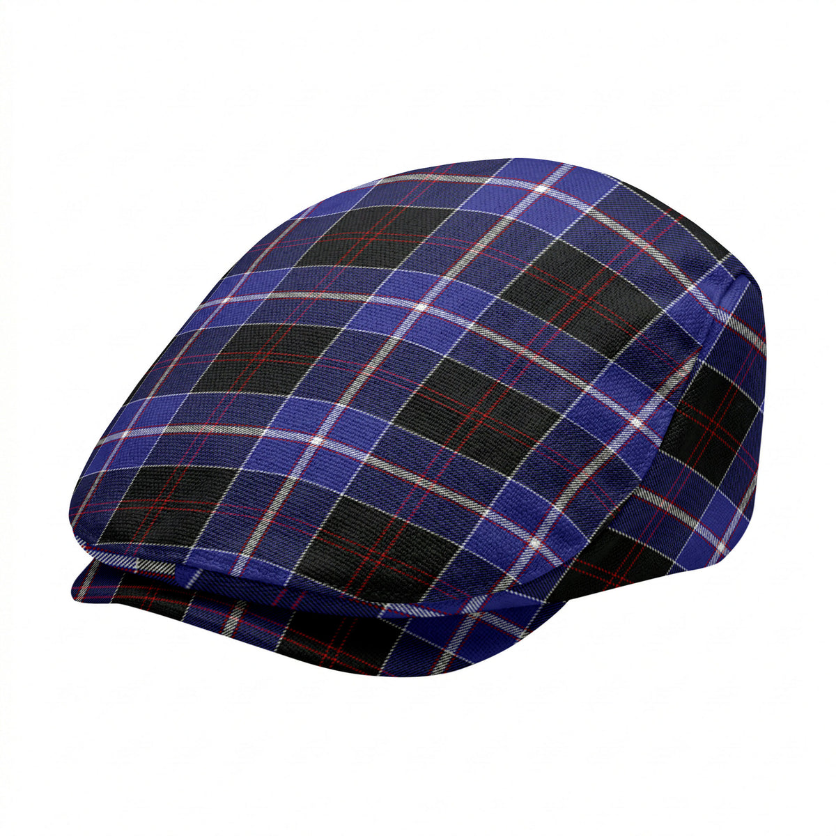 Dunlop Modern Tartan Flat Caps