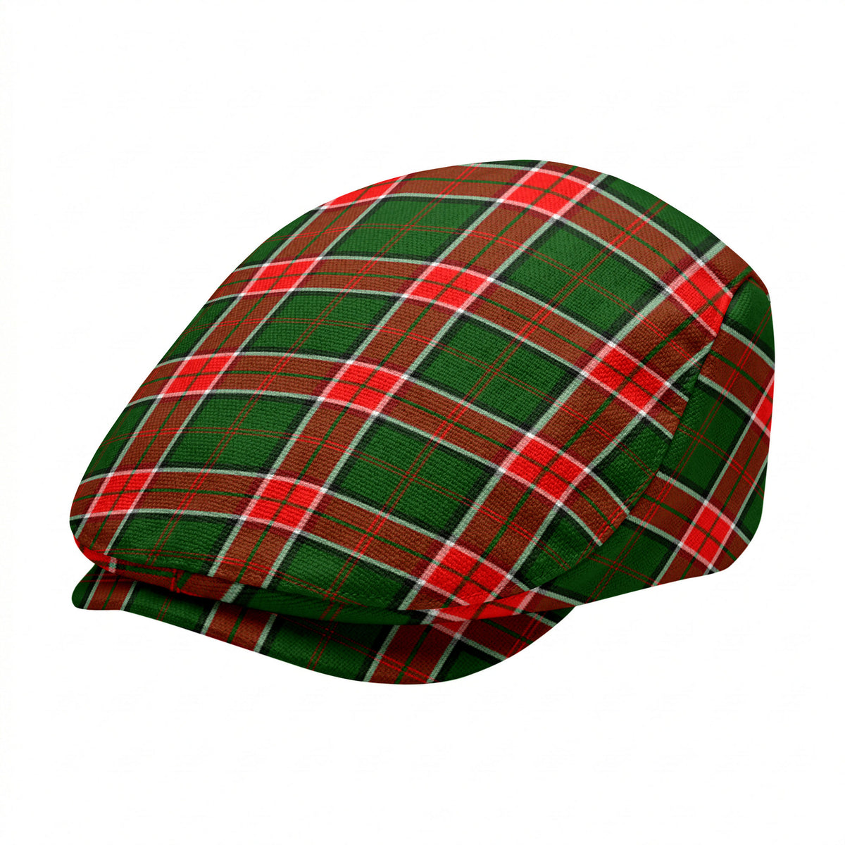 Pollock Tartan Flat Caps