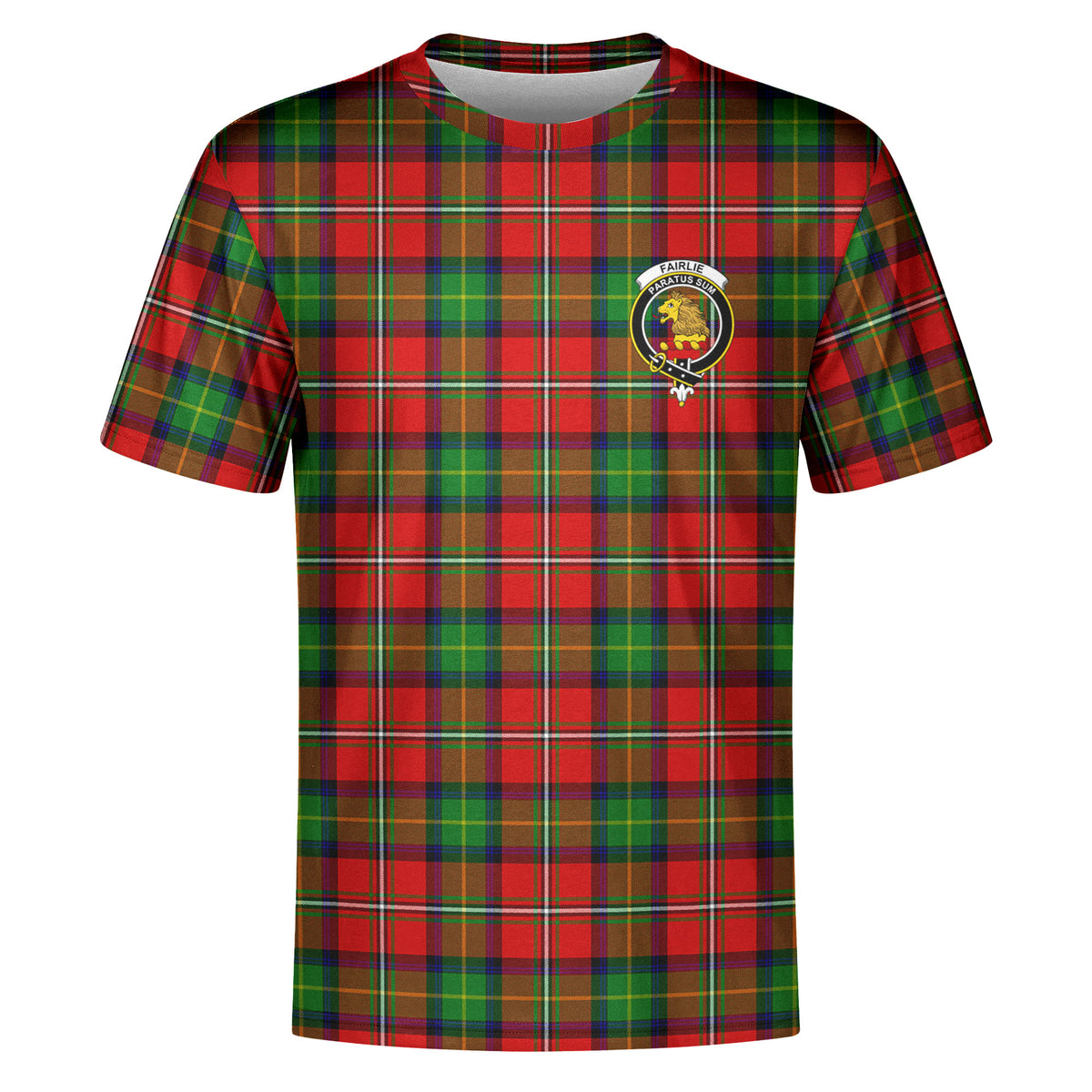 Fairlie Tartan Crest T-shirt
