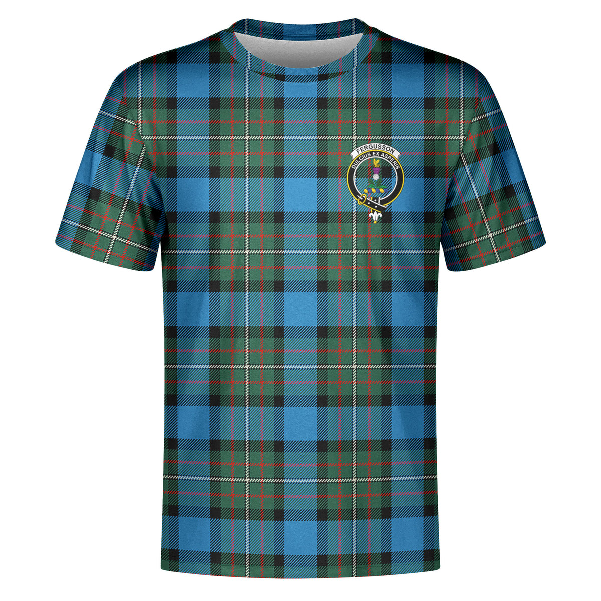 Fergusson Ancient Tartan Crest T-shirt