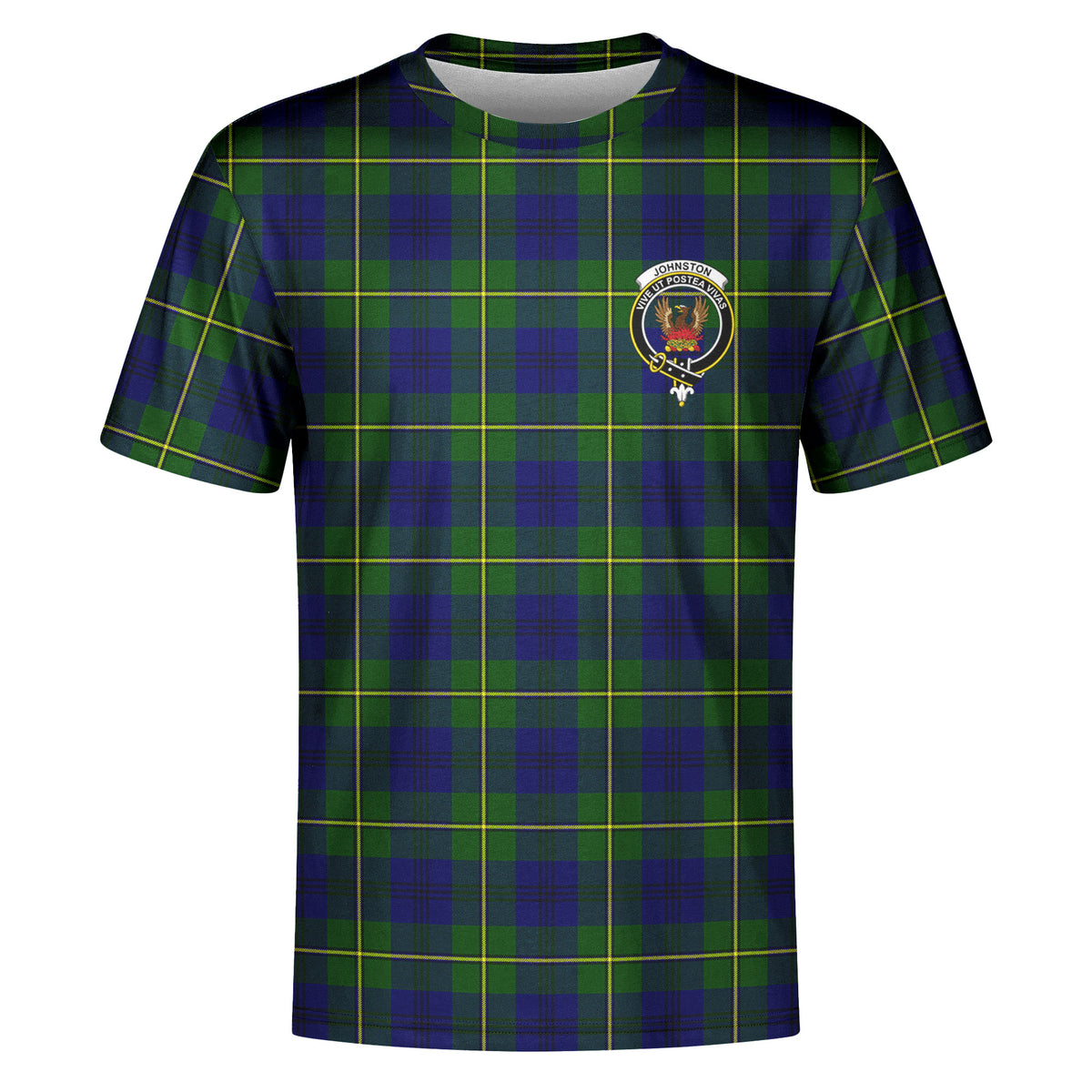 Johnston of Caskieben Tartan Crest T-shirt
