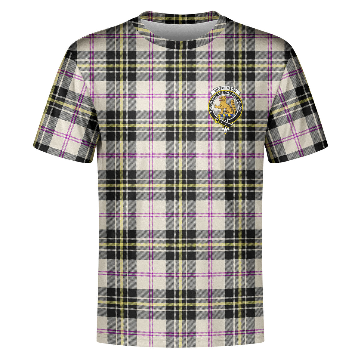 McPherson Dress Ancient Tartan Crest T-shirt
