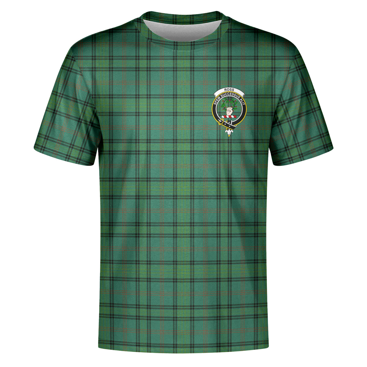 Ross Hunting Ancient Tartan Crest T-shirt