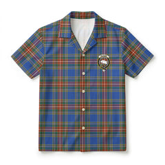 Bethune Ancient Tartan Crest Hawaiian Shirt