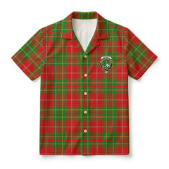 Burnett Ancient Tartan Crest Hawaiian Shirt