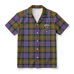 Carnegie Ancient Tartan Crest Hawaiian Shirt