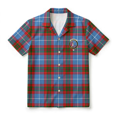 Dalmahoy Tartan Crest Hawaiian Shirt