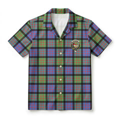 MacDonald Ancient Tartan Crest Hawaiian Shirt