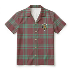 MacGregor Hunting Ancient Tartan Crest Hawaiian Shirt