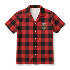 MacGregor Rob Roy Modern Tartan Crest Hawaiian Shirt