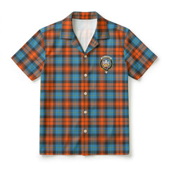 MacLachlan Ancient Tartan Crest Hawaiian Shirt