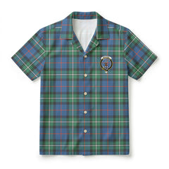 MacPhail Hunting Ancient Tartan Crest Hawaiian Shirt