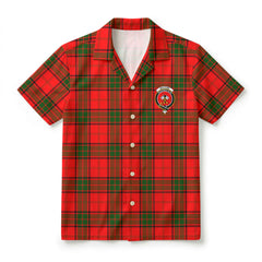 Maxtone Tartan Crest Hawaiian Shirt