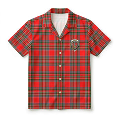 McBean Tartan Crest Hawaiian Shirt