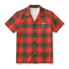 McFie Tartan Crest Hawaiian Shirt
