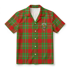 McGregor Modern Tartan Crest Hawaiian Shirt