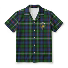 McKenzie Modern Tartan Crest Hawaiian Shirt