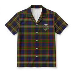 McLellan Modern Tartan Crest Hawaiian Shirt