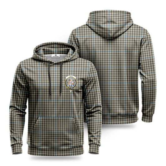 Haig Check Tartan Crest Hoodie 1500