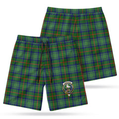 Cranstoun Tartan Crest Men's Beach Shorts