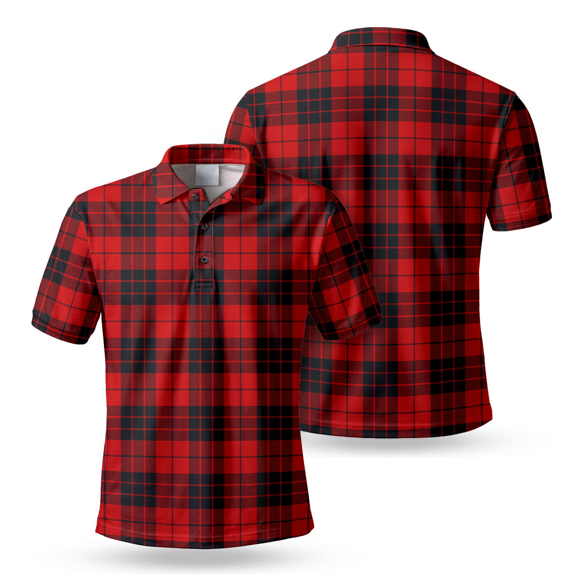 MacLeod of Raasay Tartan Polo Shirt - Bird Eyes Mesh Fabric