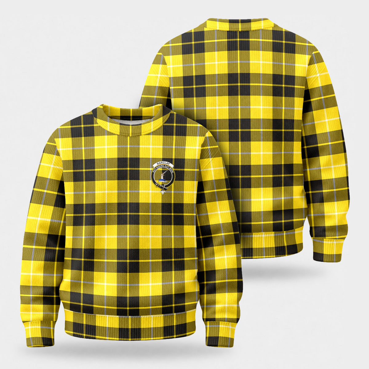 Barclay Dress Modern Tartan Crest Sweater