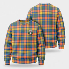 Buchanan Ancient Tartan Crest Sweater