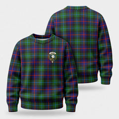 Calder (Calder-Campbell) Tartan Crest Sweater