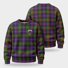 Cameron of Erracht Modern Tartan Crest Sweater