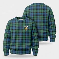 Campbell Ancient 02 Tartan Crest Sweater