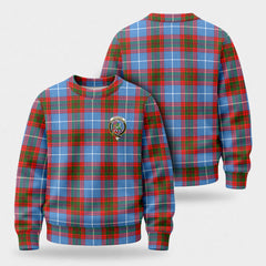 Crichton Tartan Crest Sweater