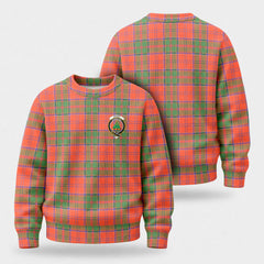 Grant Ancient Tartan Crest Sweater