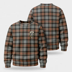 Gunn Weathered Tartan Crest Sweater