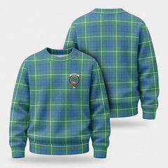 Hamilton Hunting Ancient Tartan Crest Sweater