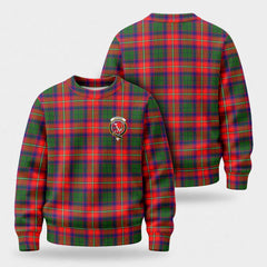 Hopkirk Tartan Crest Sweater
