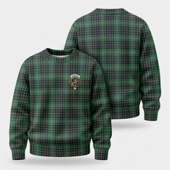 MacAuley Hunting Ancient Tartan Crest Sweater