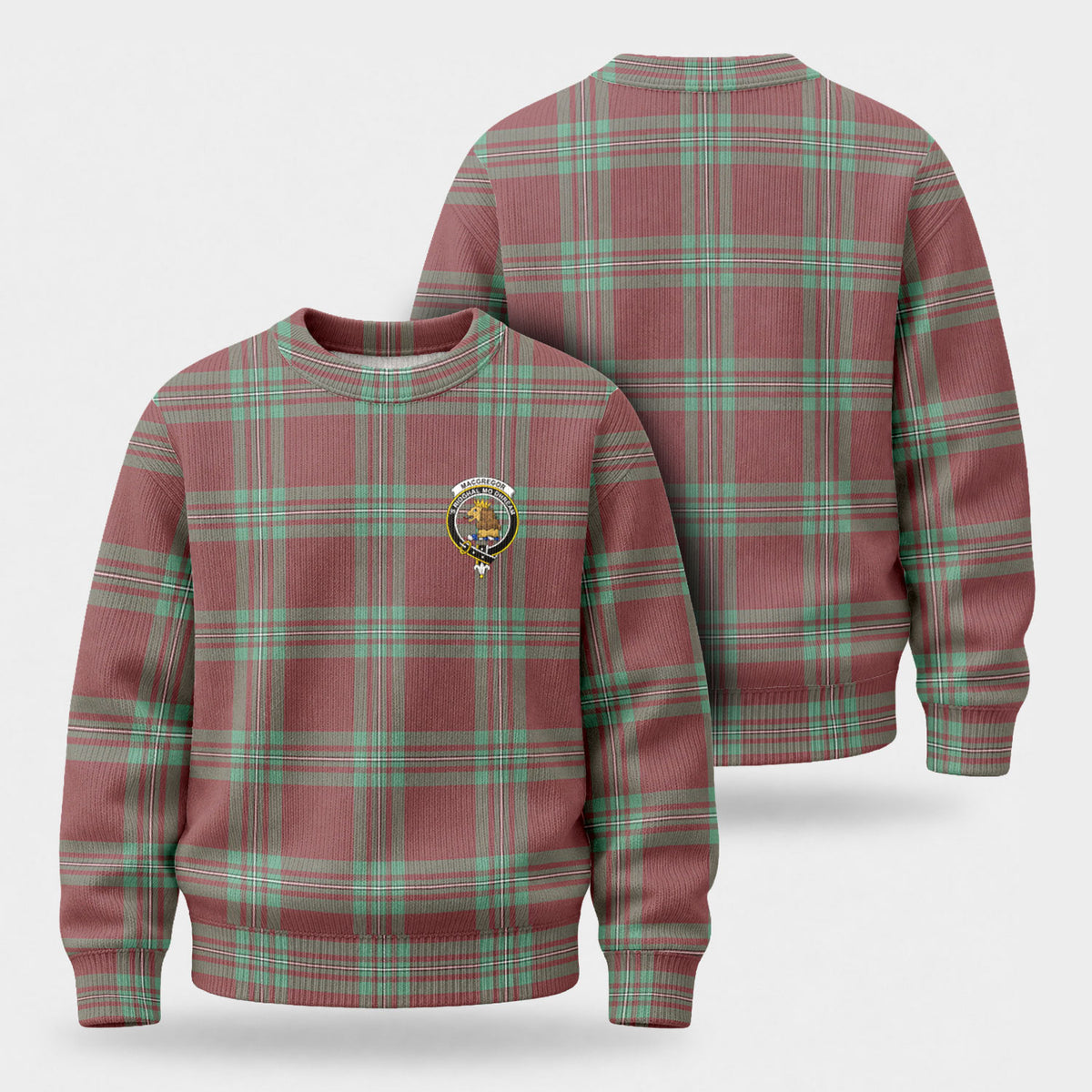 MacGregor Hunting Ancient Tartan Crest Sweater