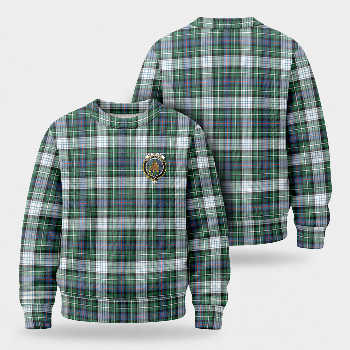 MacKenzie Dress Ancient Tartan Crest Sweater