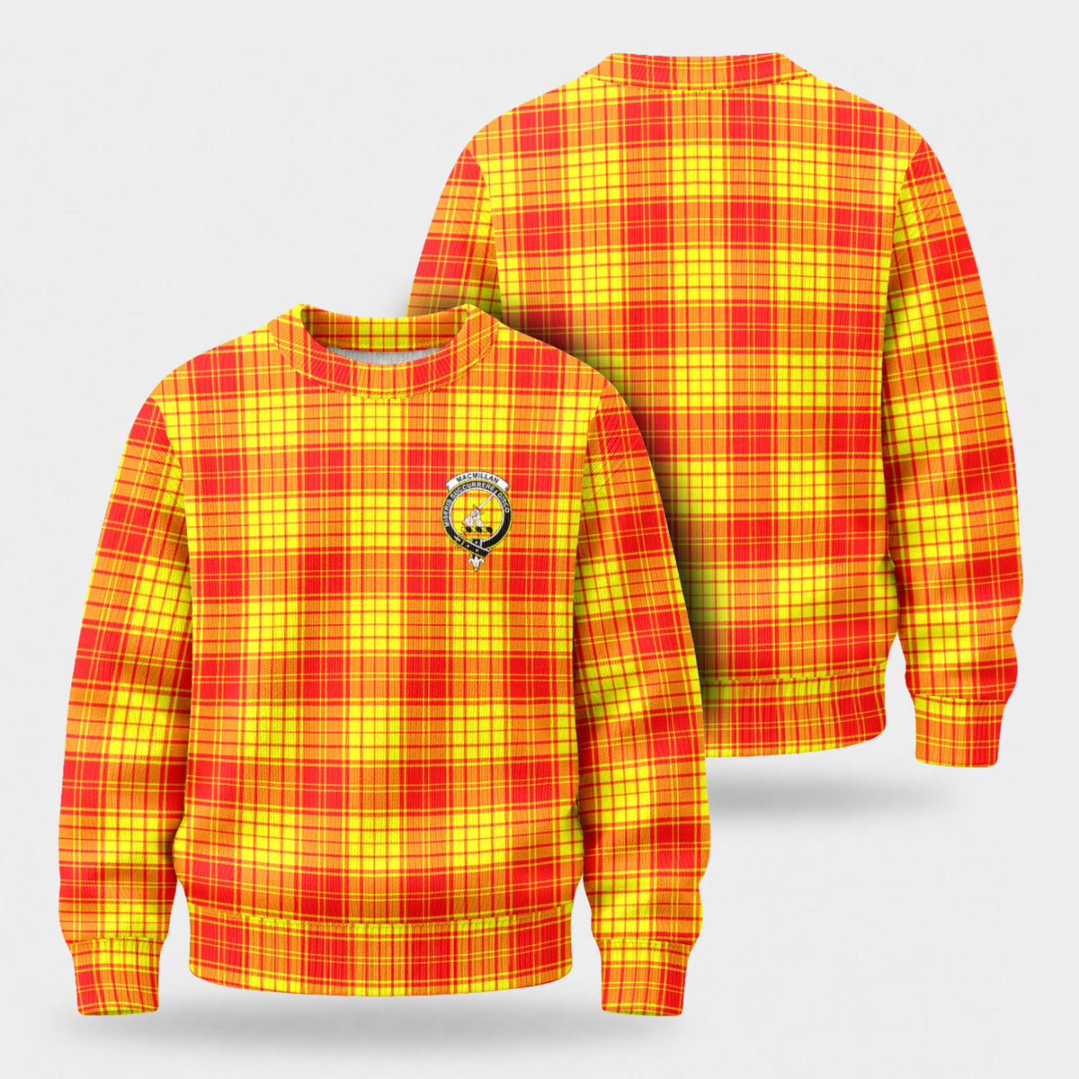 MacMillan Clan Tartan Crest Sweater