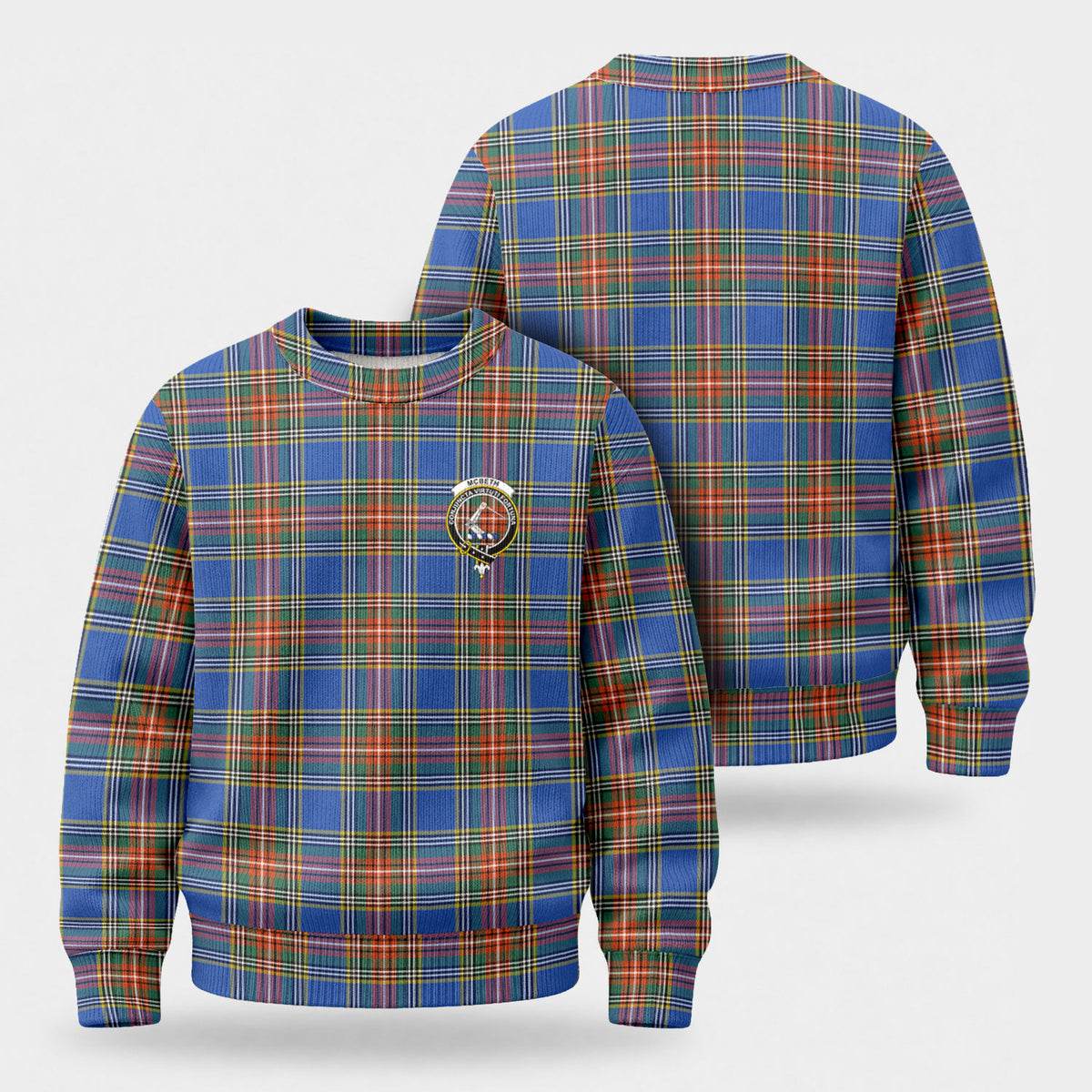 McBeth Ancient Tartan Crest Sweater