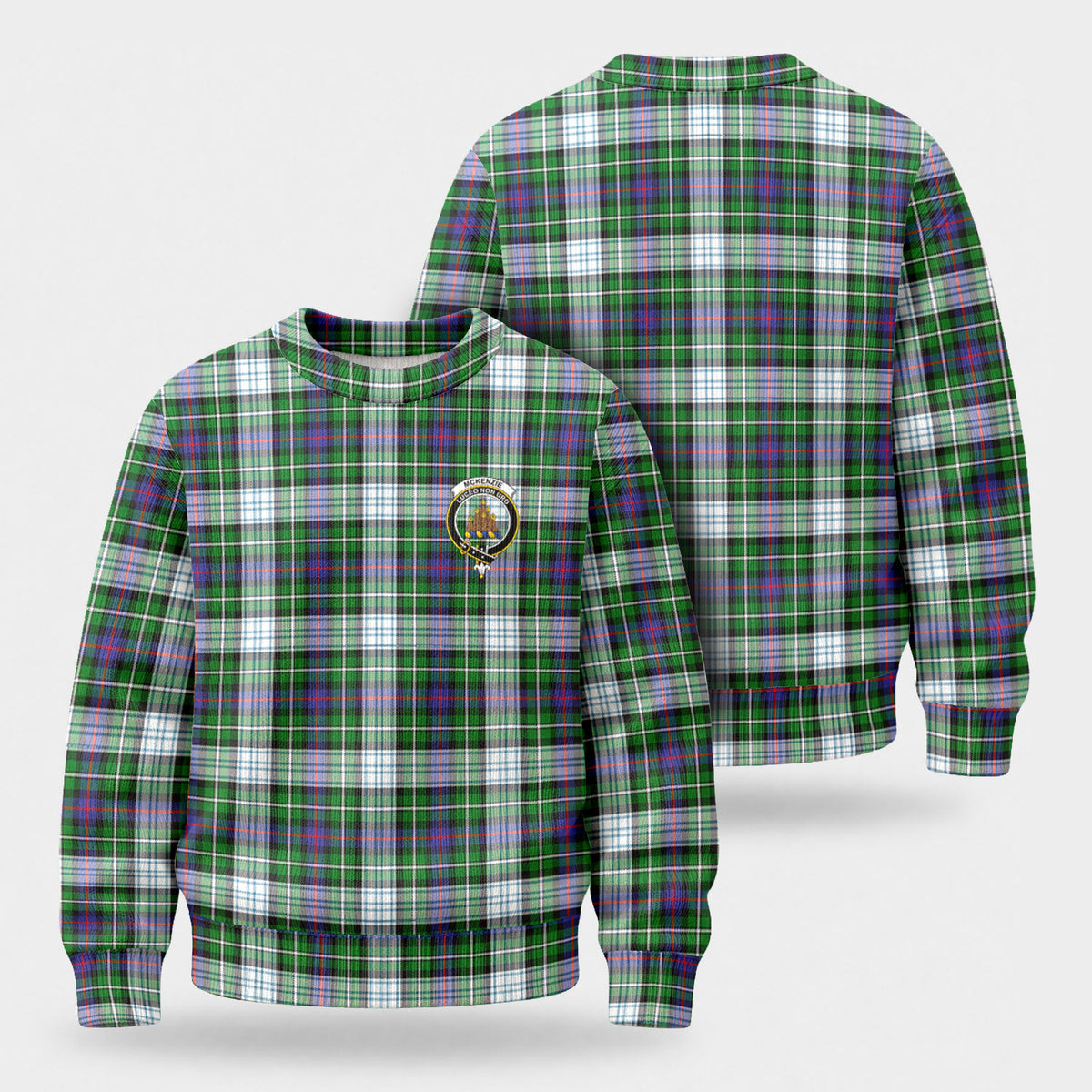 McKenzie Dress Modern Tartan Crest Sweater