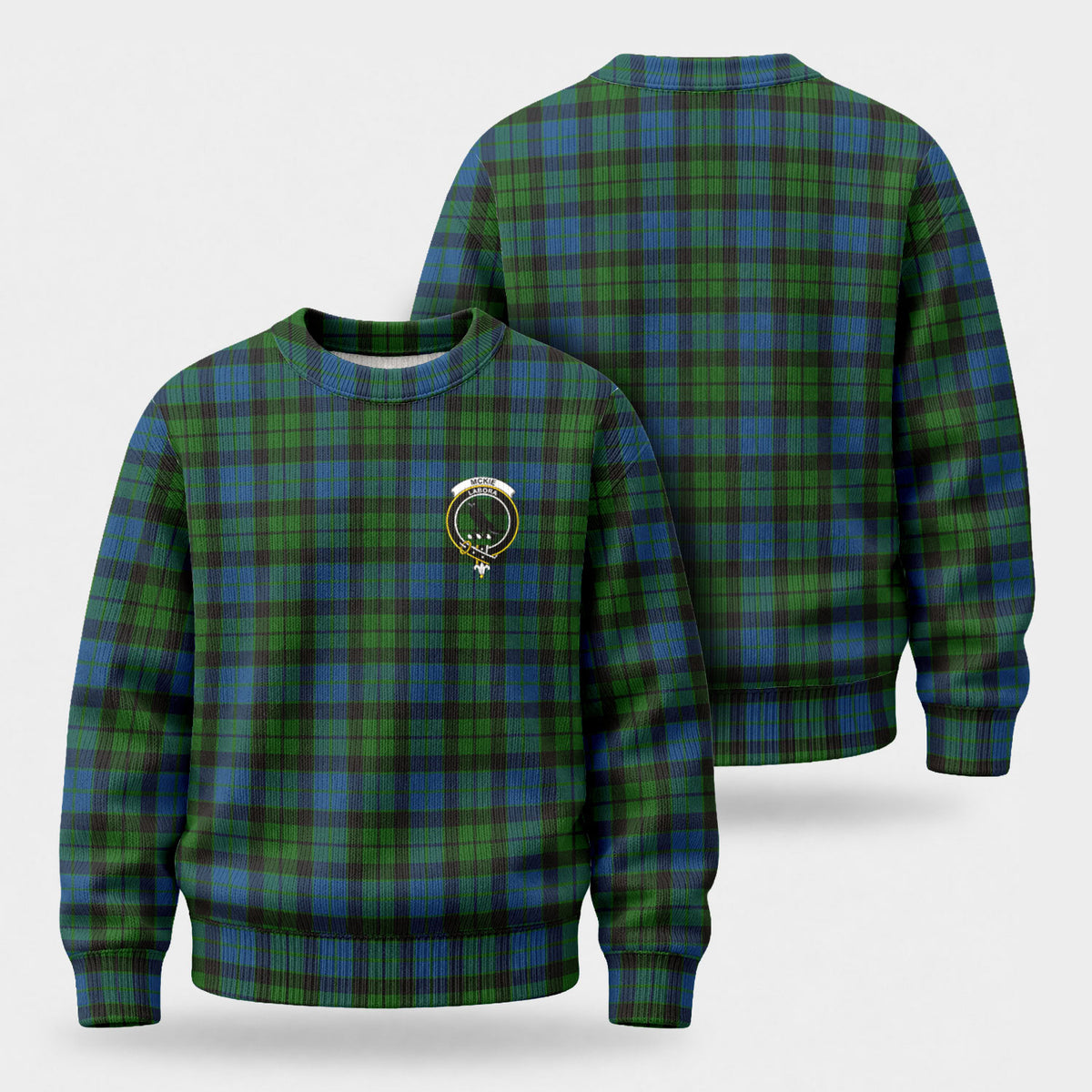 McKie Tartan Crest Sweater