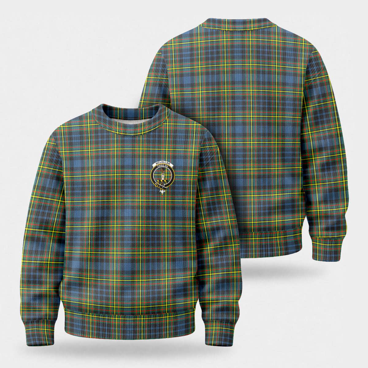 McLellan Ancient Tartan Crest Sweater